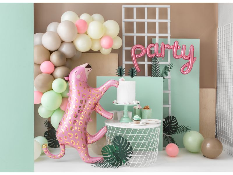 Balon foliowy z helem, „Lampart”, 103 cm x 63 cm - obrazek 3