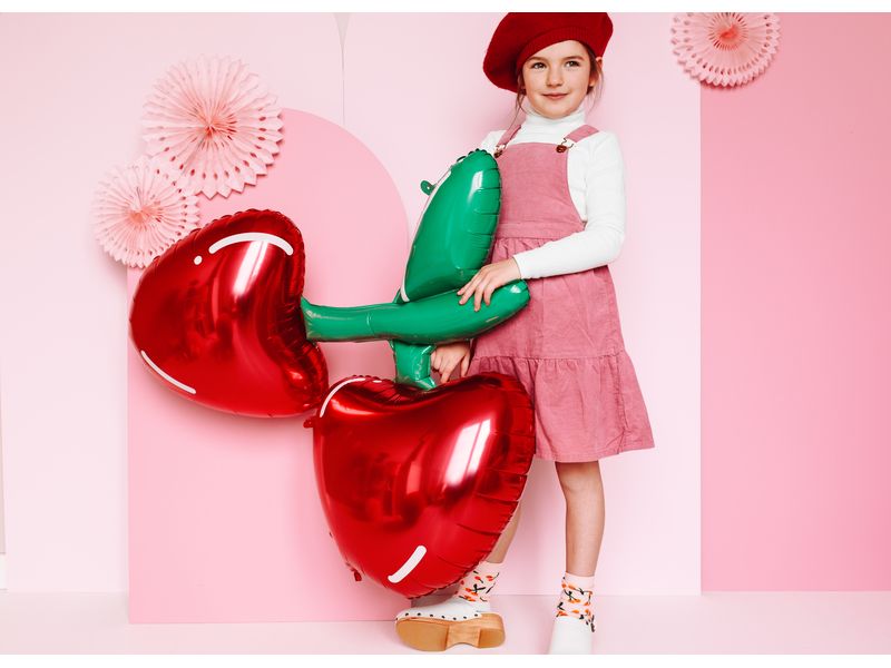 Balon foliowy z helem "Wiśnie", 88 cm x 73 cm - obrazek 13