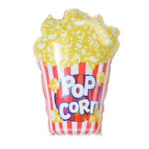 Balon foliowy z helem "Popcorn", 59 cm x 43 cm