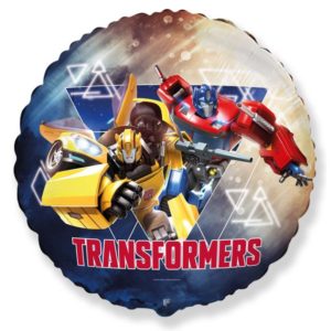 Balon foliowy z helem „Transformers, Przyjaciele”, 45 cm (18 cali)