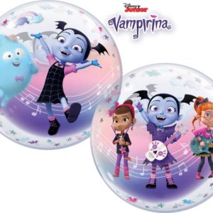 Balon foliowy z helem "Bubble Poj Vampirina", 22 cale
