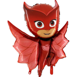 Balon foliowy z helem „PJ Masks - Pidżamersi, Sowella”, 24 cale