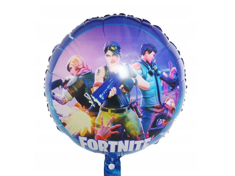 Balon foliowy z helem „Fortnite L83”, 45 cm (18 cali)