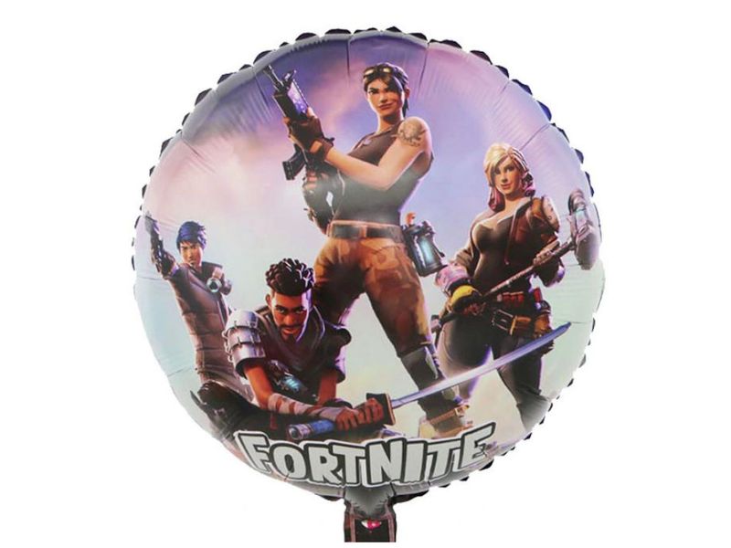 Balon foliowy z helem „Fortnite L85”, 45 cm (18 cali)