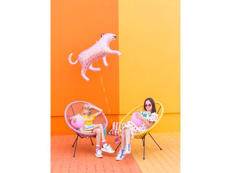 Balon foliowy z helem, „Lampart”, 103 cm x 63 cm - obrazek 2