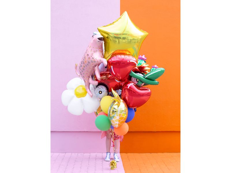 Balon foliowy z helem "Wiśnie", 88 cm x 73 cm - obrazek 3