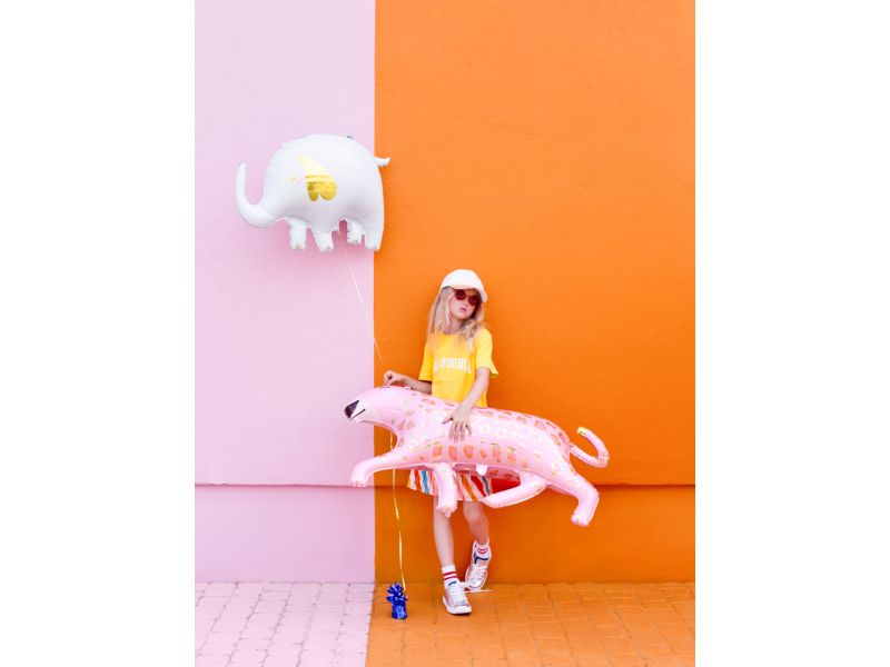 Balon foliowy z helem, „Lampart”, 103 cm x 63 cm - obrazek 6