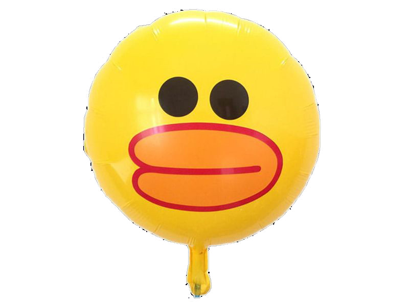 Balon foliowy z helem, „Kaczka”, 65 cm x 73 cm