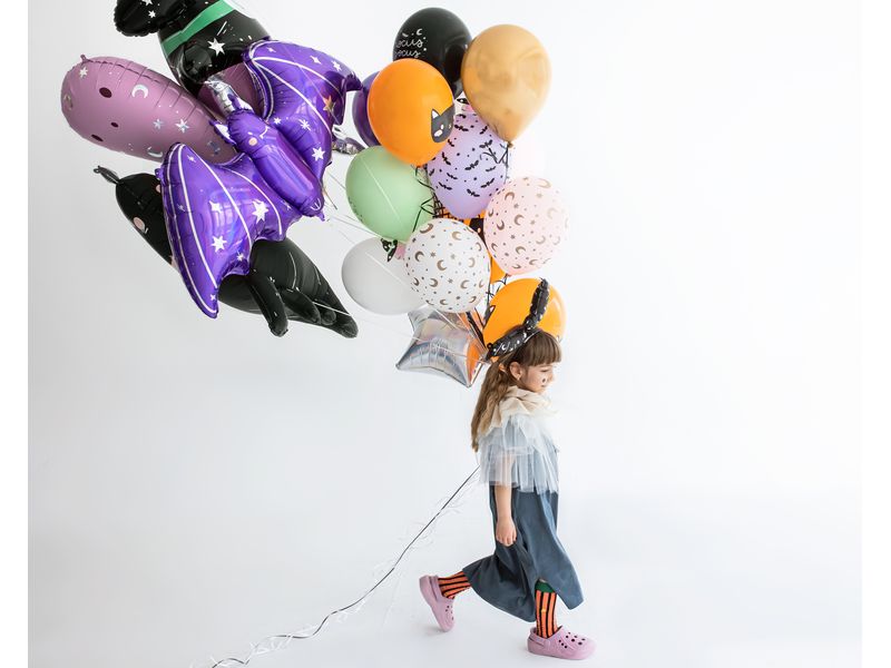 Balon foliowy z helem "Nietoperz", 119.5 cm x 51 cm - obrazek 2