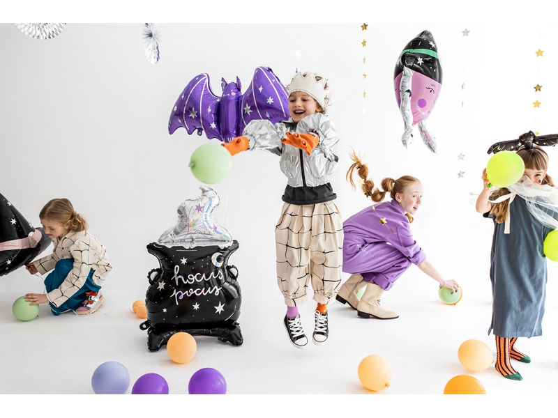 Balon foliowy z helem "Nietoperz", 119.5 cm x 51 cm - obrazek 6