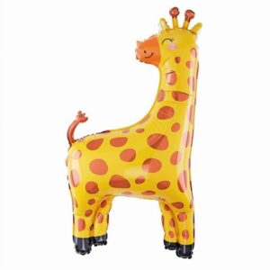 Balon foliowy z helem „Żyrafa”, 46 cm x 87 cm