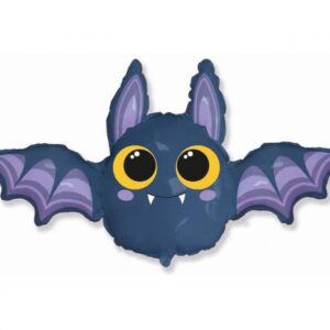 Balon foliowy z helem "Nietoperz", 24 cale
