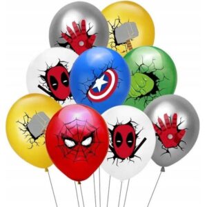 Zestaw balonów z helem "Avengers", 12 cali, 6 szt.