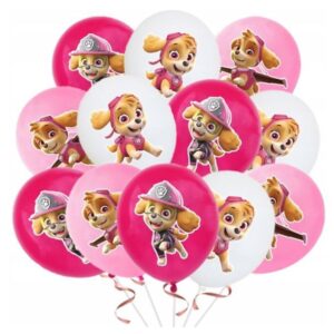 Zestaw balonów z helem "Psi Patrol (Paw Patrol) mod. 5278", 12 cali, 12 szt.