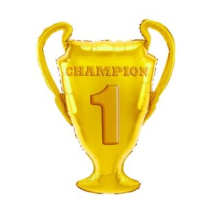 Balon foliowy z helem "Puchar Champion", 66 cm x 83 cm