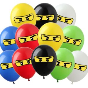 Zestaw balonów z helem "Ninjago", 12 cali, 12 szt.