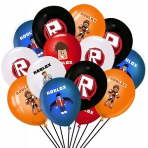 Zestaw balonów z helem "Roblox ver. 2", 12 cali, 12 szt.
