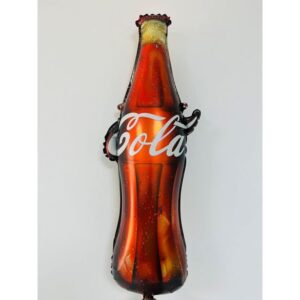 Balon foliowy z helem „Butelka Coli", 38 cm x 91 cm